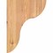 Ekena Millwork Carmel Smooth Corbel, Western Red Cedar, 5 1/2"W x 12"D x 16"H COR06X12X16CAR00SWR - alternate 3